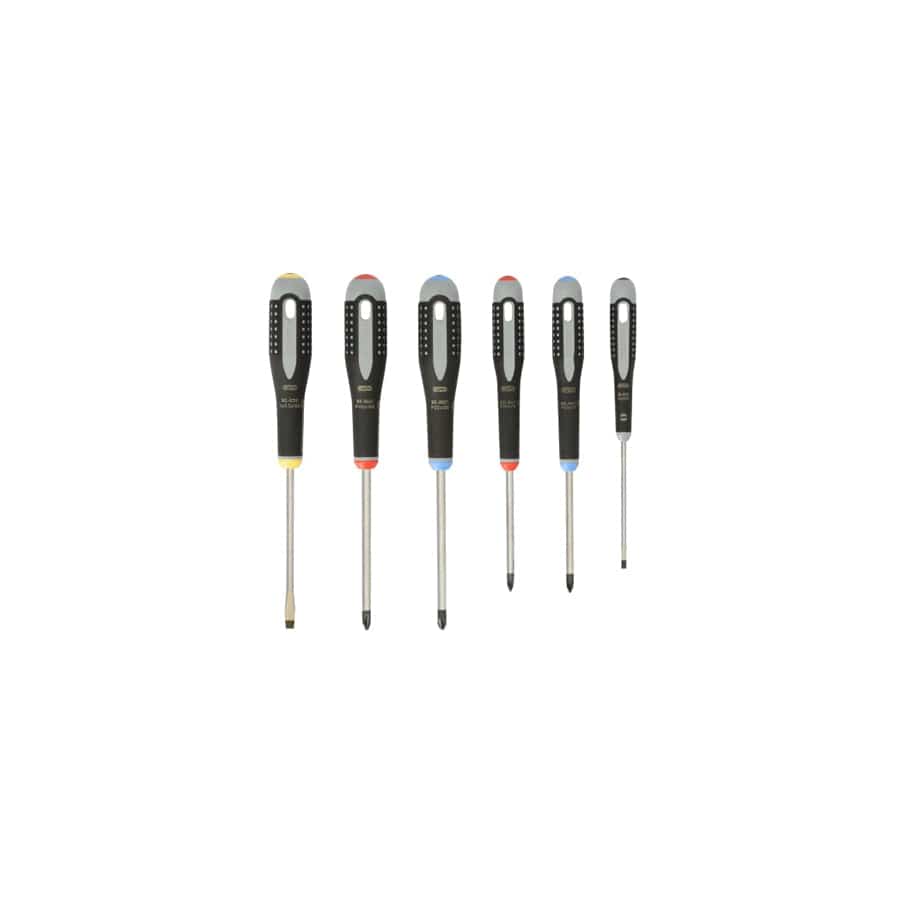 Bahco BAH9886 BE-9886 ERGO Screwdriver Set, 6 Piece