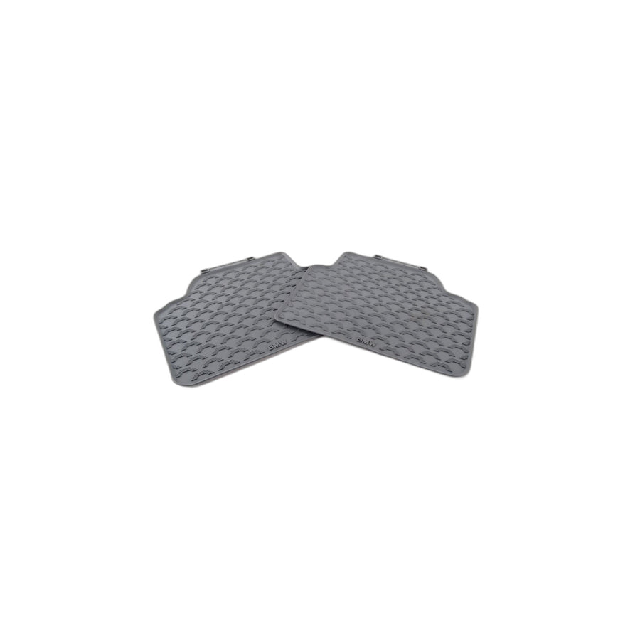 Genuine BMW 51470427559 E90 E91 Kit Rubber Floor Mats Rear GRAU (Inc. 320d ed) | ML Performance UK Car Parts