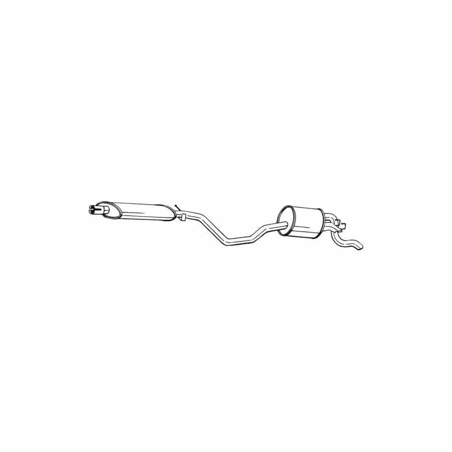 Bosal 287-257 Rear Silencer for Lancia Y (840)