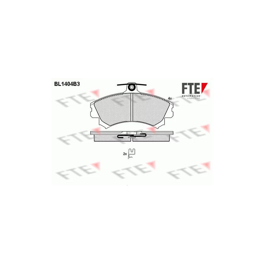 FTE 9010177 Brake Pad Set