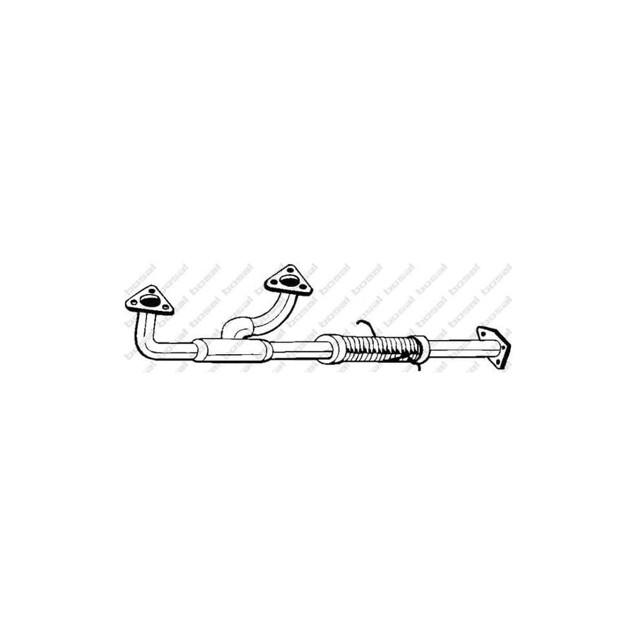 Bosal 835-013 Exhaust Pipe for Rover 800