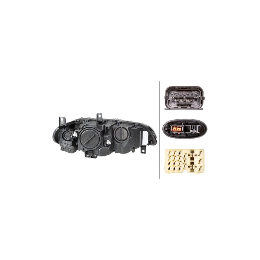 Hella 1ZS 009 645-511 Headlight