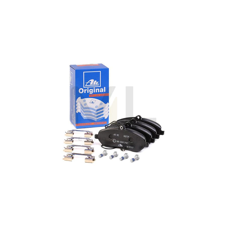 ATE 13.0460-2738.2 Brake pad set incl. wear warning contact, with brake caliper screws, with accessories