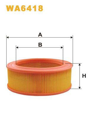 WIX Filters WA6418 Air Filter