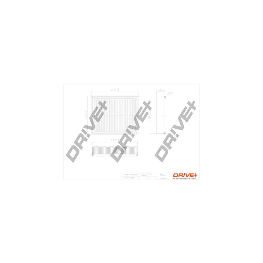 Dr!Ve+ Dp1110.10.0064 Air Filter