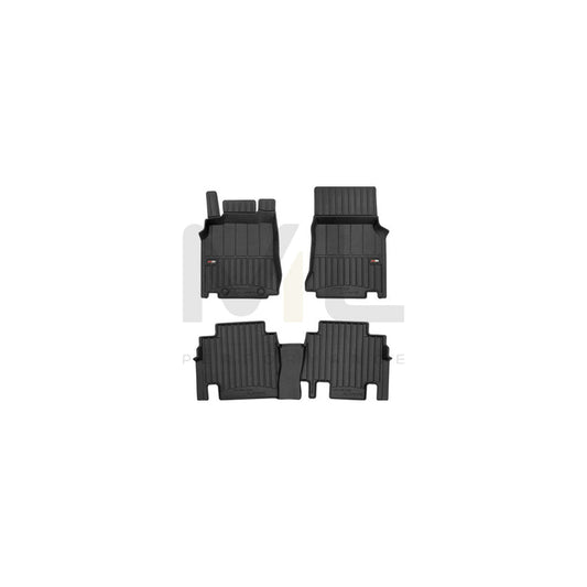 FROGUM Tailored, ProLine 3D426542 Floor mat set suitable for MERCEDES-BENZ Vaneo (W414) Elastomer, Front and Rear, Quantity: 4, Black, (LHD)