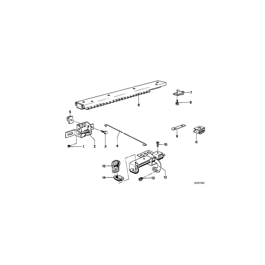 Genuine BMW 52101844374 E21 Connection Rod (Inc. 318, 320i & 316) | ML Performance US Car Parts