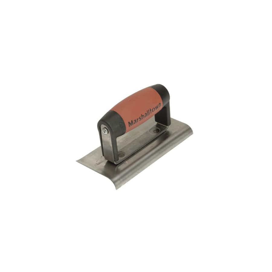Marshalltown M/T176D 176D Cement Edger Curved & Straight End DuraSoft® Handle 6 x 3in