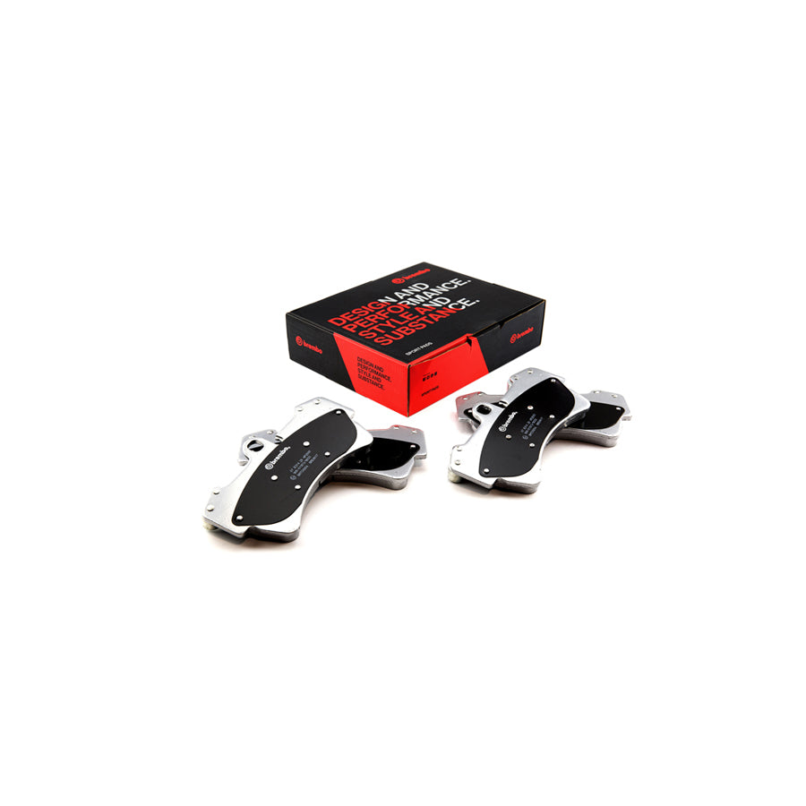 Brembo 07.B314.20 Audi Porsche VW Front HP2 High Performance Brake Pad Set (Inc. Q7, Cayenne, Touareg) | ML Performance US Car Parts