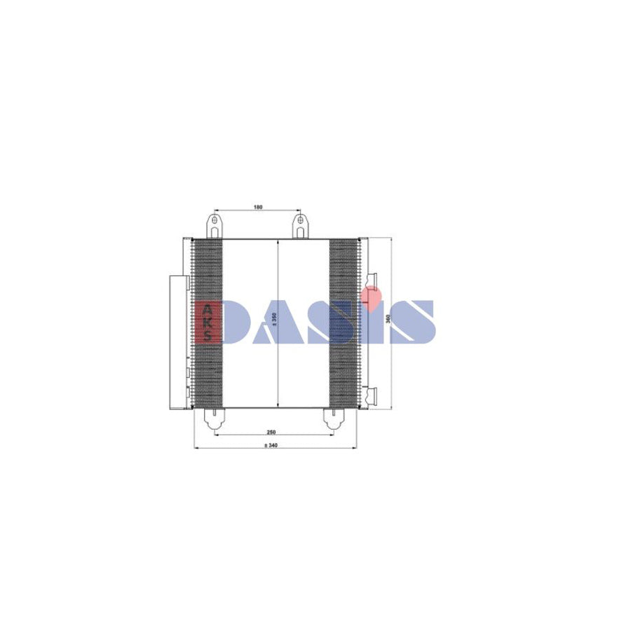 AKS Dasis 062024N Air Conditioning Condenser