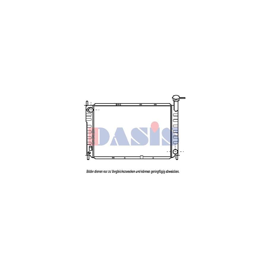AKS Dasis 090044N Engine Radiator
