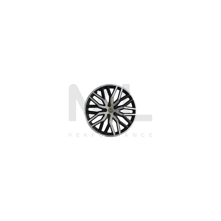 GULF Gulf E13GT40.BSB Wheel trims 13 Inch Black/Silver