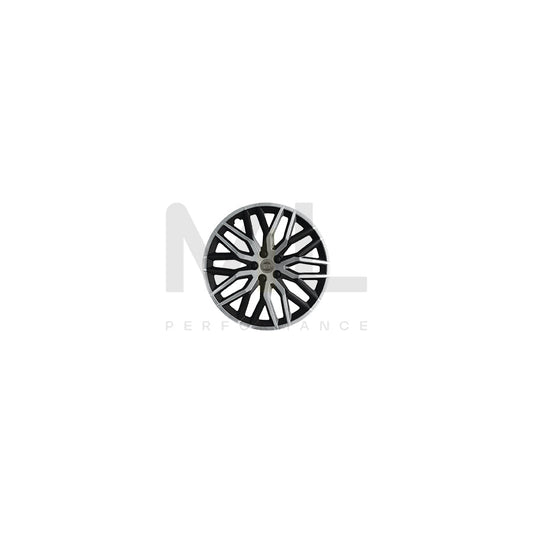 GULF Gulf E13GT40.BSB Wheel trims 13 Inch Black/Silver