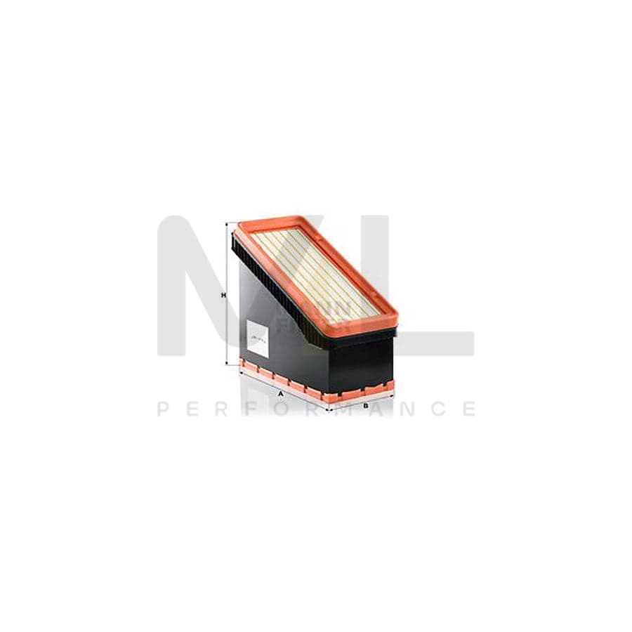 MANN-FILTER C 45 002 Air Filter Filter Insert, IQORON