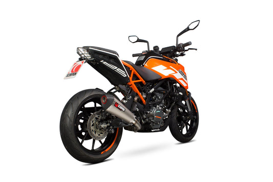 Scorpion RKT87TEO KTM Duke 125 Serket Taper Slip-On - Titanium Sleeve | ML Performance US US