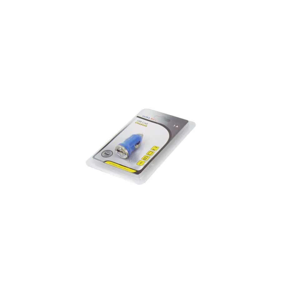 Ultramax Adaptor Car USB 1A Black (Blister of 1)