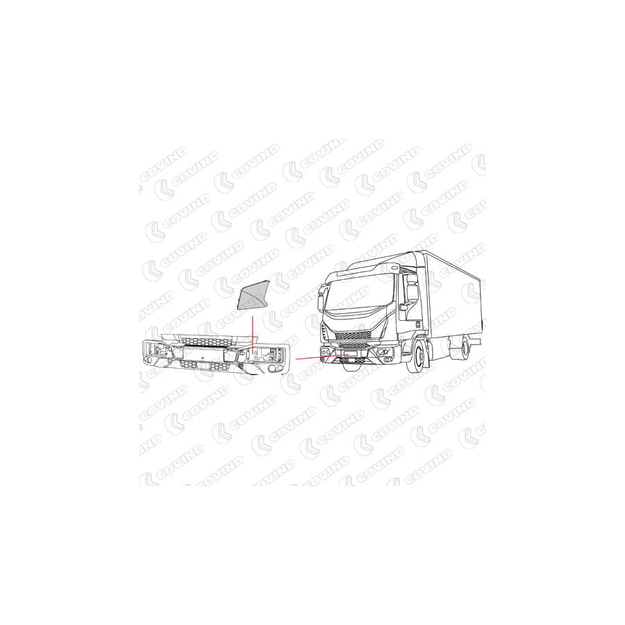 Covind 195/ 89 Cover, Bumper