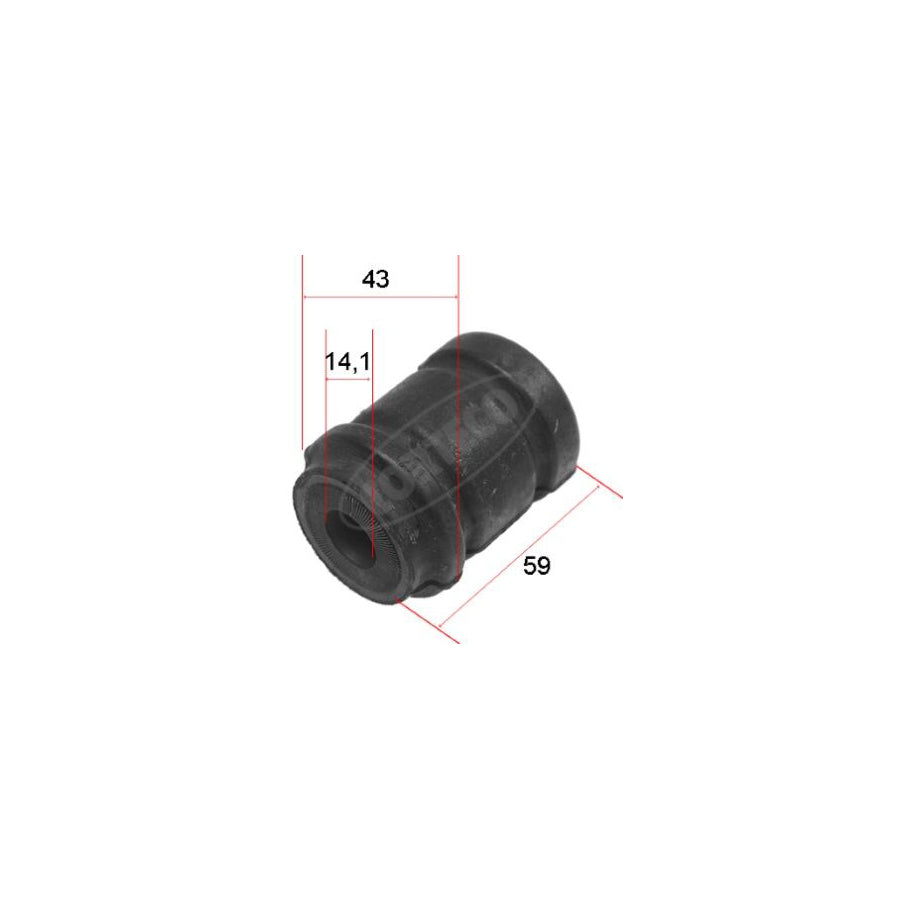 Corteco 21652362 Control Arm / Trailing Arm Bush