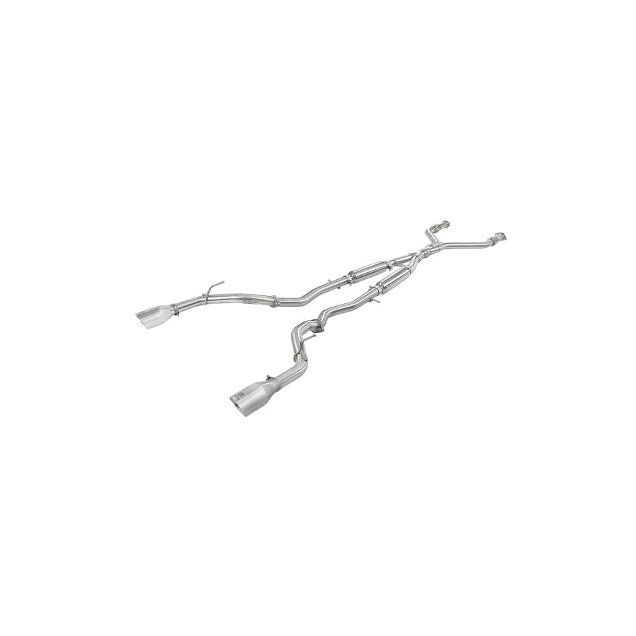  aFe 49-36134NM-P Cat-Back Exhaust System Infiniti Q60 17-21 V6-3.0L (tt)  | ML Performance US Car Parts