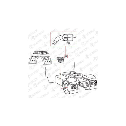 Covind Scr/528 Holder, Mudguard