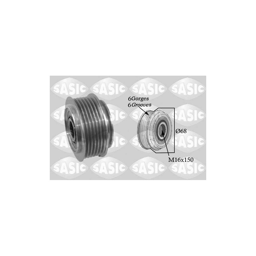 Sasic 1676009 Pulley, Alternator