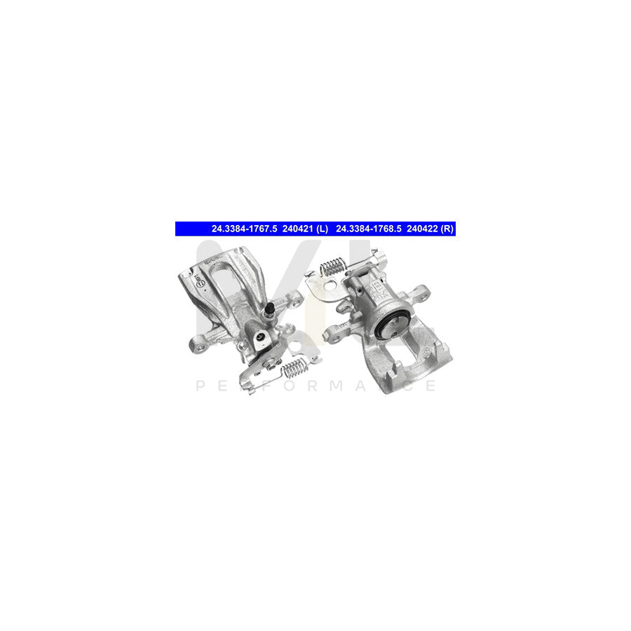 ATE 24.3384-1768.5 Brake Caliper for FORD Mondeo Mk3 Estate (BWY) without holder