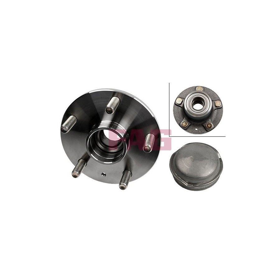 FAG 713 6447 90 Wheel Bearing Kit For Daewoo Leganza
