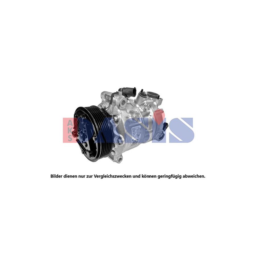 AKS Dasis 850093N Coil, Magnetic-Clutch Compressor for VW Atlas (Ca1)