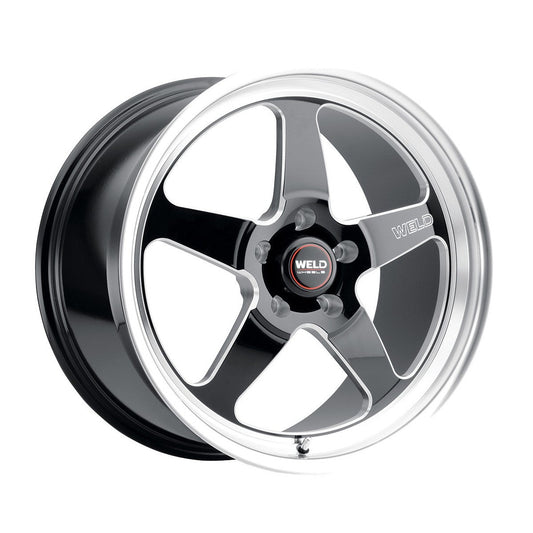 Weld S10471173425 Ventura S104 Wheel 17x11 5x127 ET-44 BS4.25 Gloss Black MIL - DIA