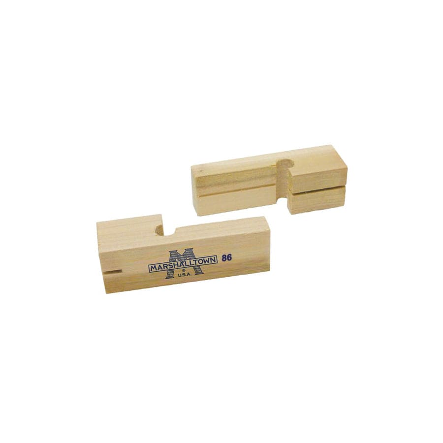 Marshalltown M/T86 86 Hardwood Line Blocks (Pack 2)