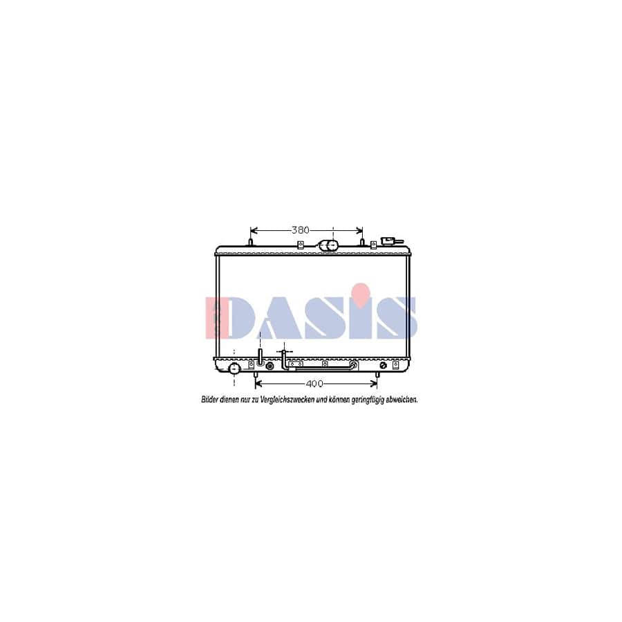 AKS Dasis 560210N Engine Radiator for Hyundai S-Coupé (Slc)