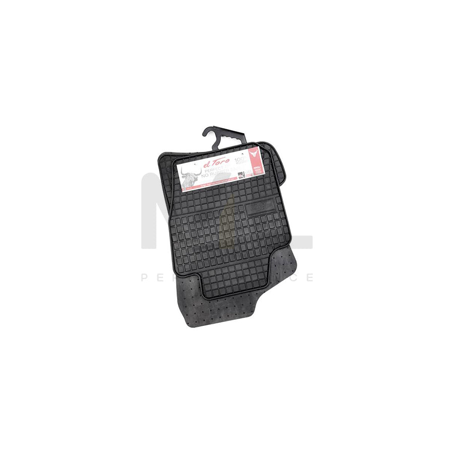 FROGUM Tailored 0404 Floor mat set Elastomer, Front and Rear, Quantity: 4, Black, (LHD)