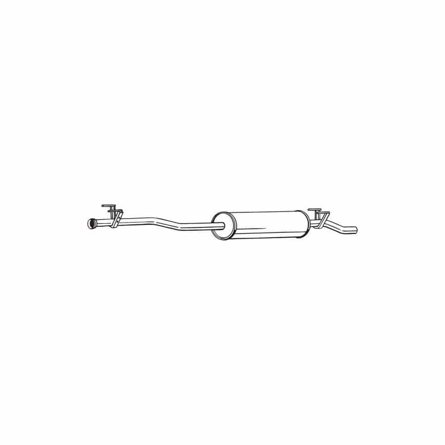 Bosal 287-485 Rear Silencer Suitable for Mercedes-Benz Sprinter