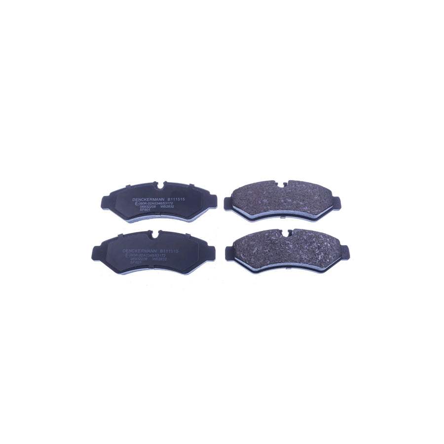 Denckermann B111515 Brake Pad Set Suitable for Mercedes-Benz Sprinter