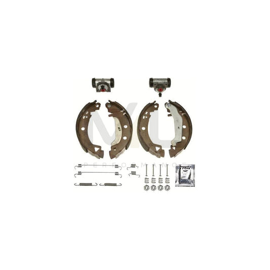 TRW Brake Kit BK1736 Brake Shoe Set for FIAT MAREA with wheel brake cylinder | ML Performance Car Parts