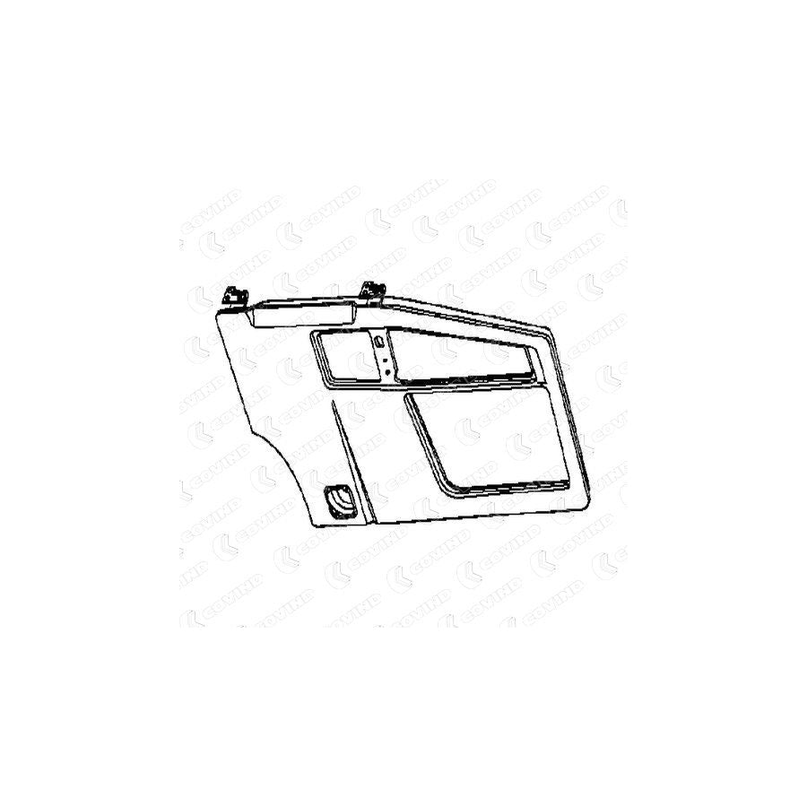 Covind 540/ 3 Door, Driver Cab
