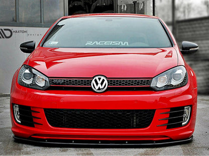 Maxton Design VW-GO-6-GTI-35TH-FD2T Front Splitter VW Golf Vi | ML Performance UK Car Parts