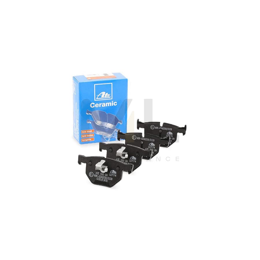 ATE Ceramic 13.0470-7174.2 Brake pad set excl. wear warning contact, prepared for wear indicator