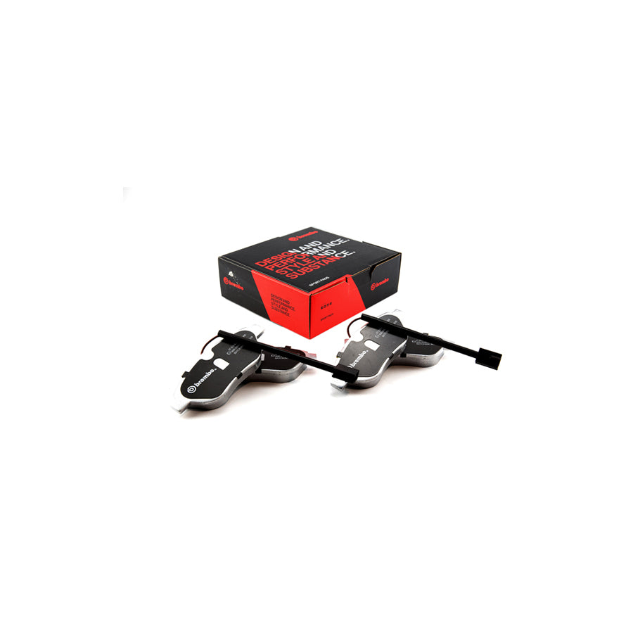 Brembo 07.B314.40 Abarth Chrysler Citroën Kia Lancia Opel Peugeot Vauxhall Front HP2 High Performance Brake Pad Set (Inc. 500 / 595 / 695,Delta, C4, Niro, Corsa) | ML Performance US Car Parts