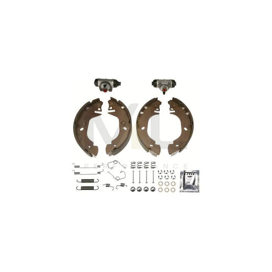 TRW Brake Kit BK1682 Brake Shoe Set for FORD TRANSIT with wheel brake cylinder | ML Performance Car Parts