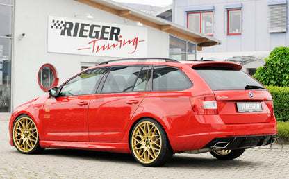 Rieger 00088087 Skoda 5E Octavia RS Rear Diffuser 5 | ML Performance US Car Parts