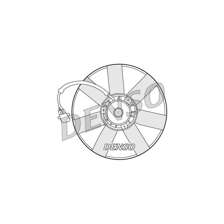 DENSO DER32002 Fan, Radiator