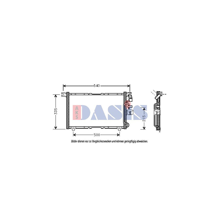 AKS Dasis 232002N Air Conditioning Condenser