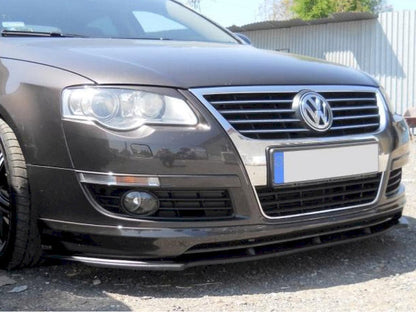 Maxton Design VW-PA-3C-VOTEX-FD1T Front Splitter VW Passat B6 | ML Performance UK Car Parts