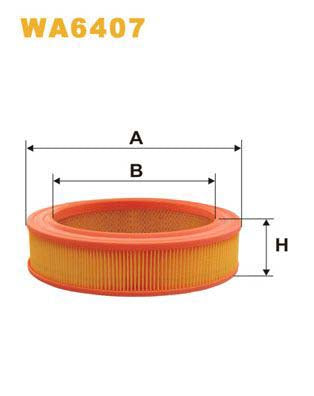 WIX Filters WA6407 Air Filter