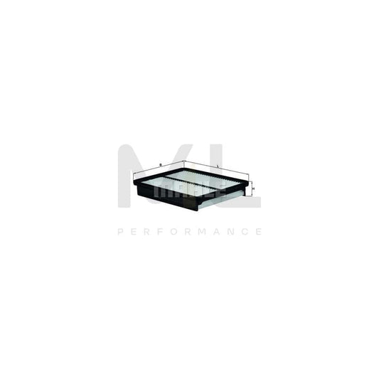MAHLE ORIGINAL LX 2956 Air Filter Filter Insert | ML Performance Car Parts
