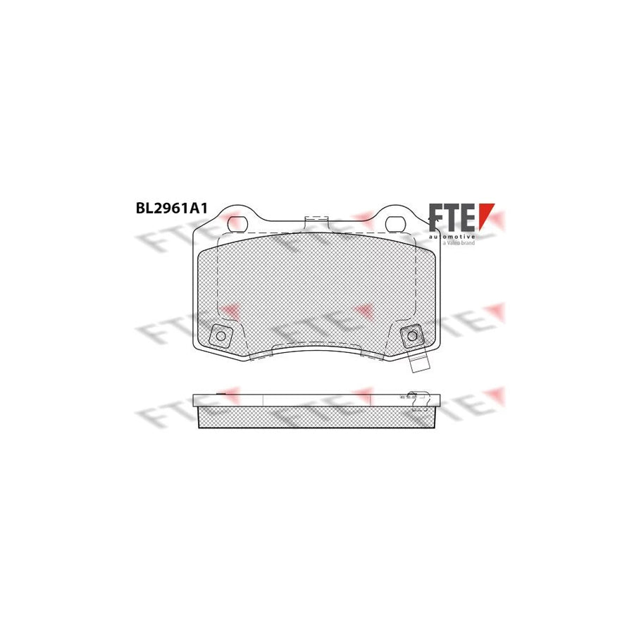 FTE 9011204 Brake Pad Set