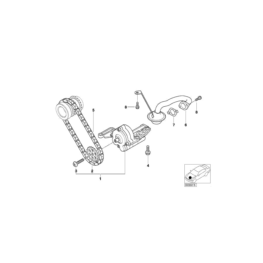 Genuine BMW 11412248443 E38 E65 Gasket Steel (Inc. 740d) | ML Performance US Car Parts
