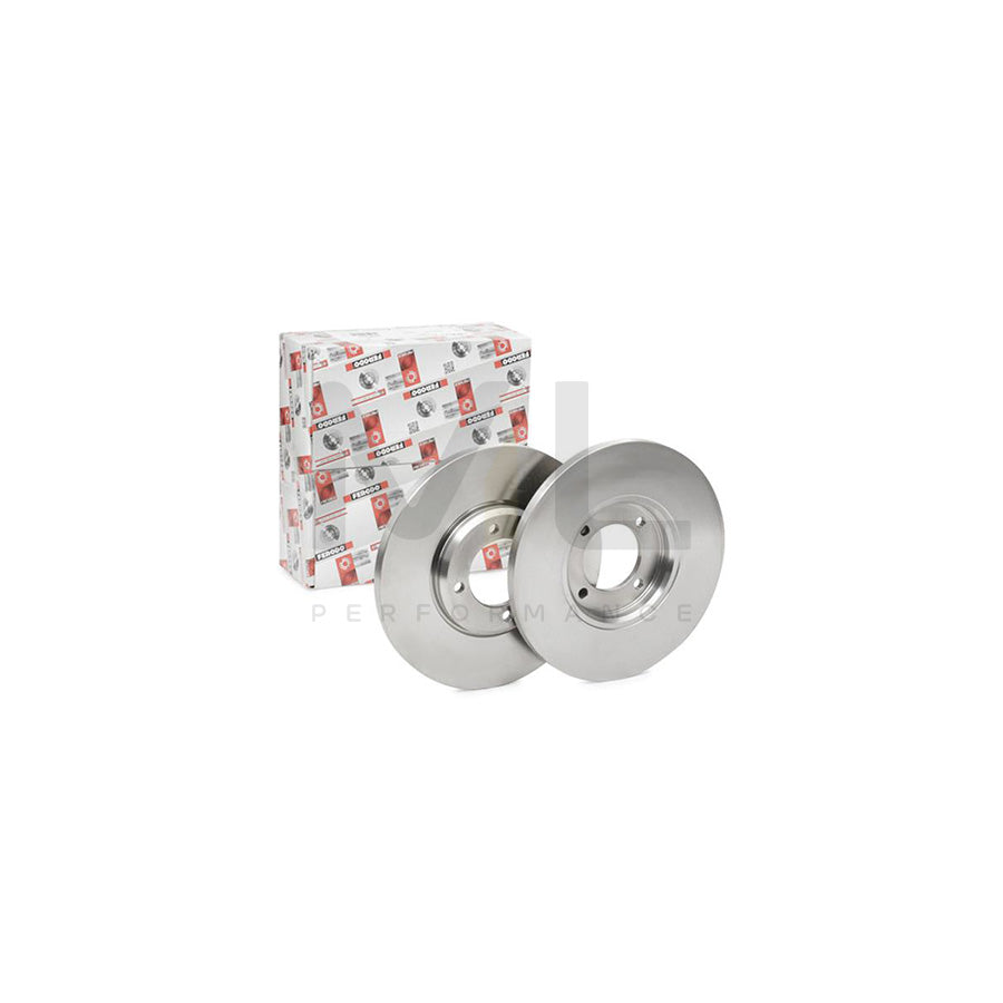 FERODO PREMIER DDF023 Brake Disc Solid, without bolts/screws | ML Performance Car Parts