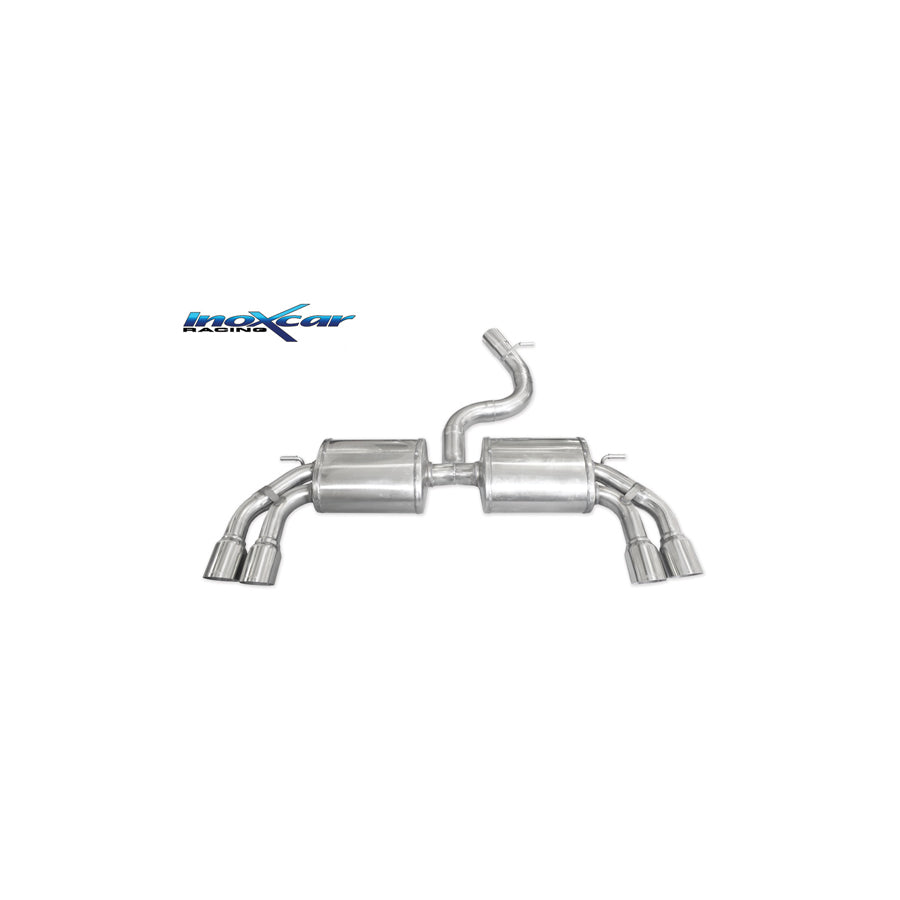 InoXcar AUS3.05.RA Audi A3 (8V) Rear Silencer